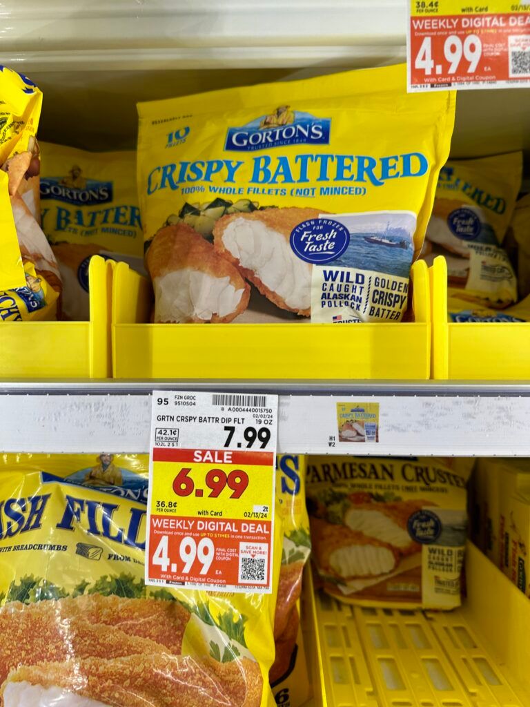 gortons kroger shelf image