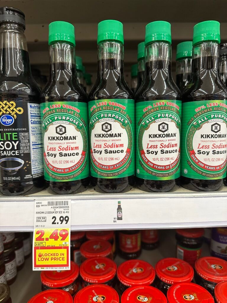 kikkoman sauce kroger shelf image