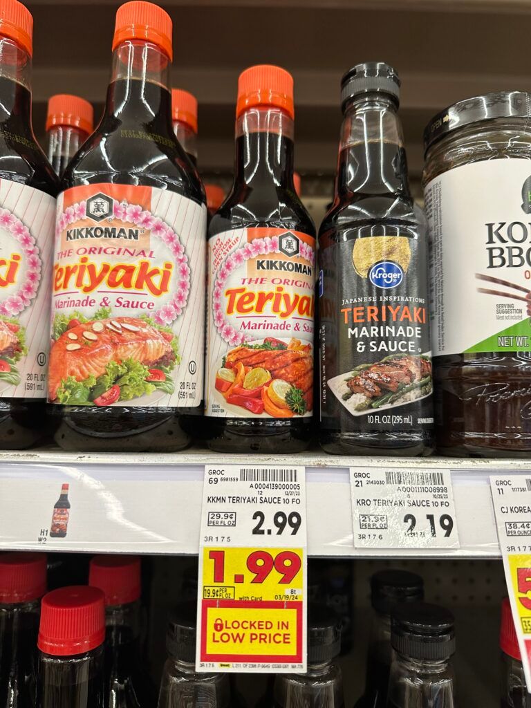 kikkoman sauce kroger shelf image