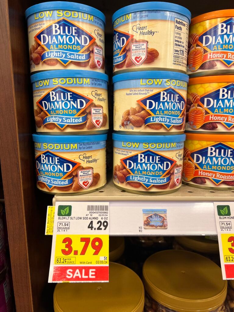blue diamonds kroger shelf image