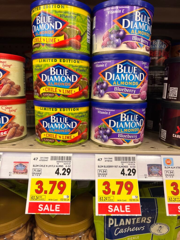 blue diamonds kroger shelf image