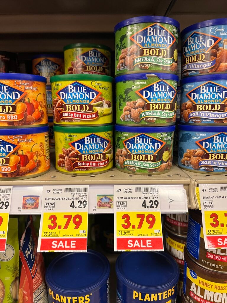 blue diamonds kroger shelf image