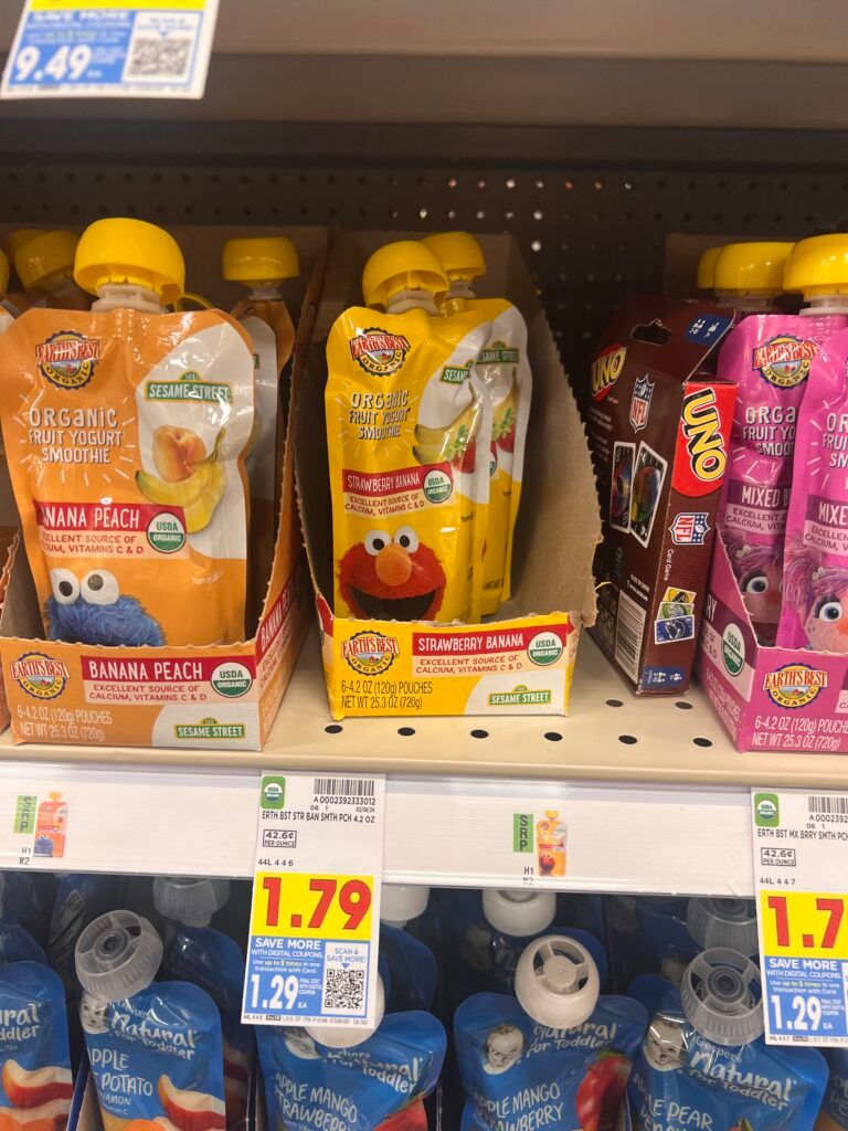 earths best baby food kroger shelf image