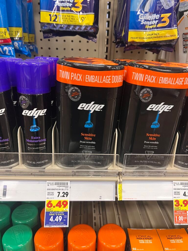 edge twin pack kroger shelf image