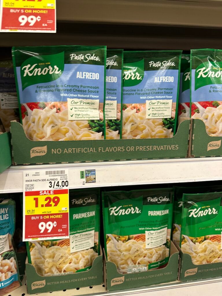 knorr sides kroger shelf image