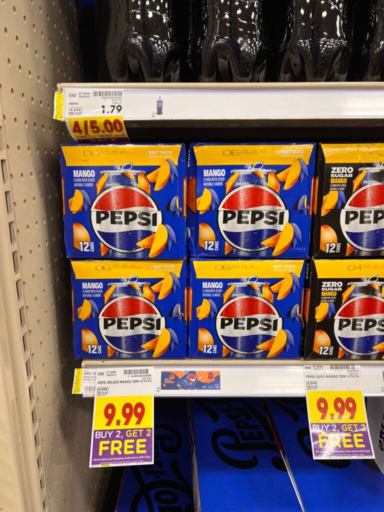 soda kroger shelf image