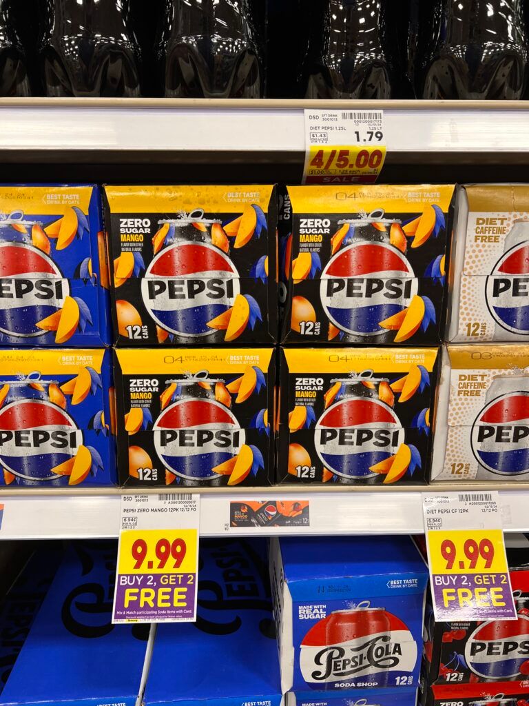 soda kroger shelf image