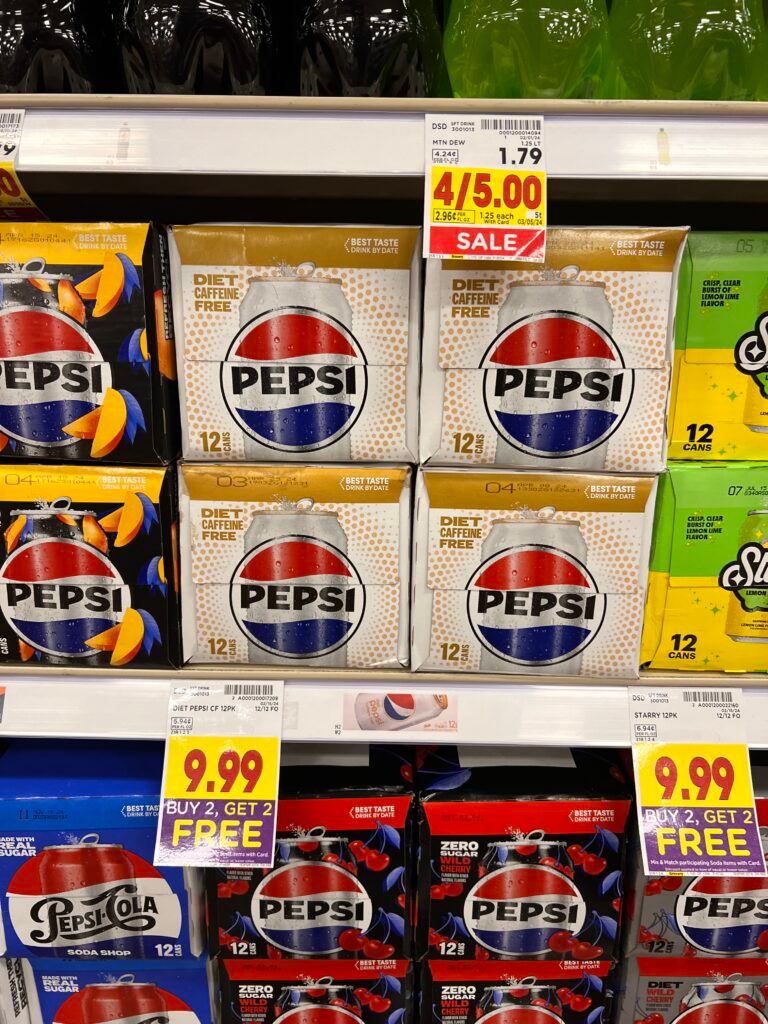 soda kroger shelf image