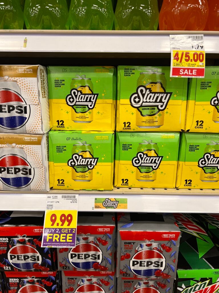 soda kroger shelf image