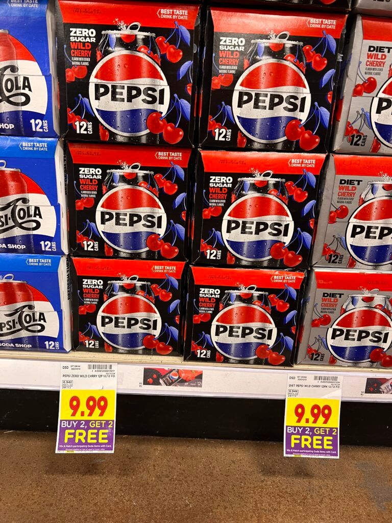 soda kroger shelf image