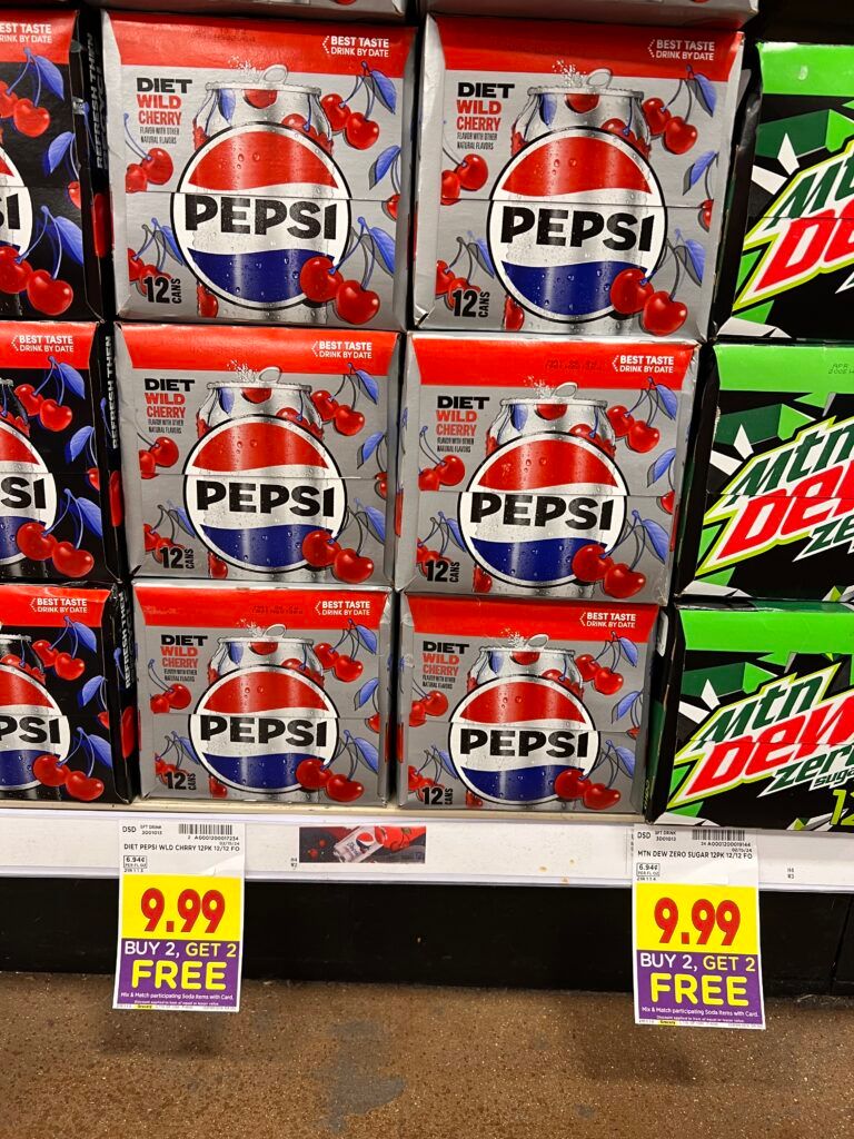 soda kroger shelf image
