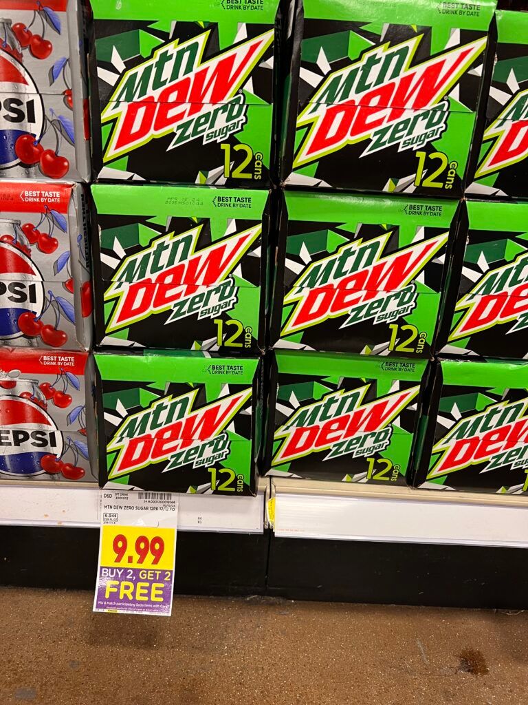 soda kroger shelf image