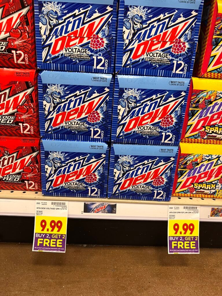 soda kroger shelf image