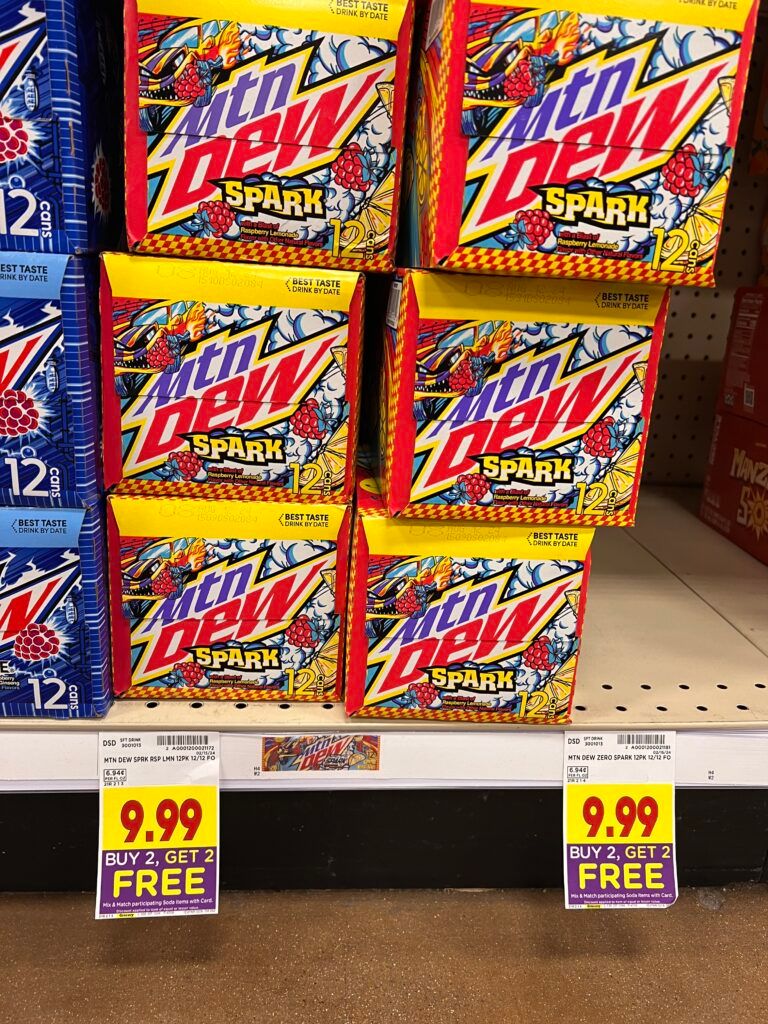 soda kroger shelf image