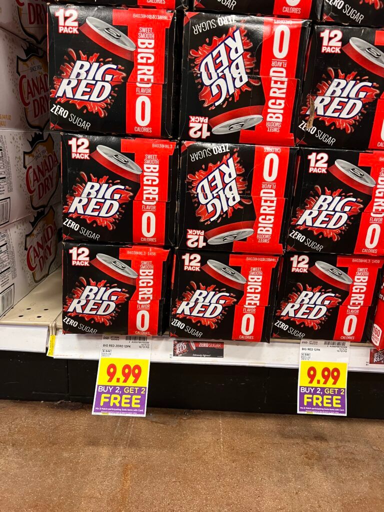 soda kroger shelf image