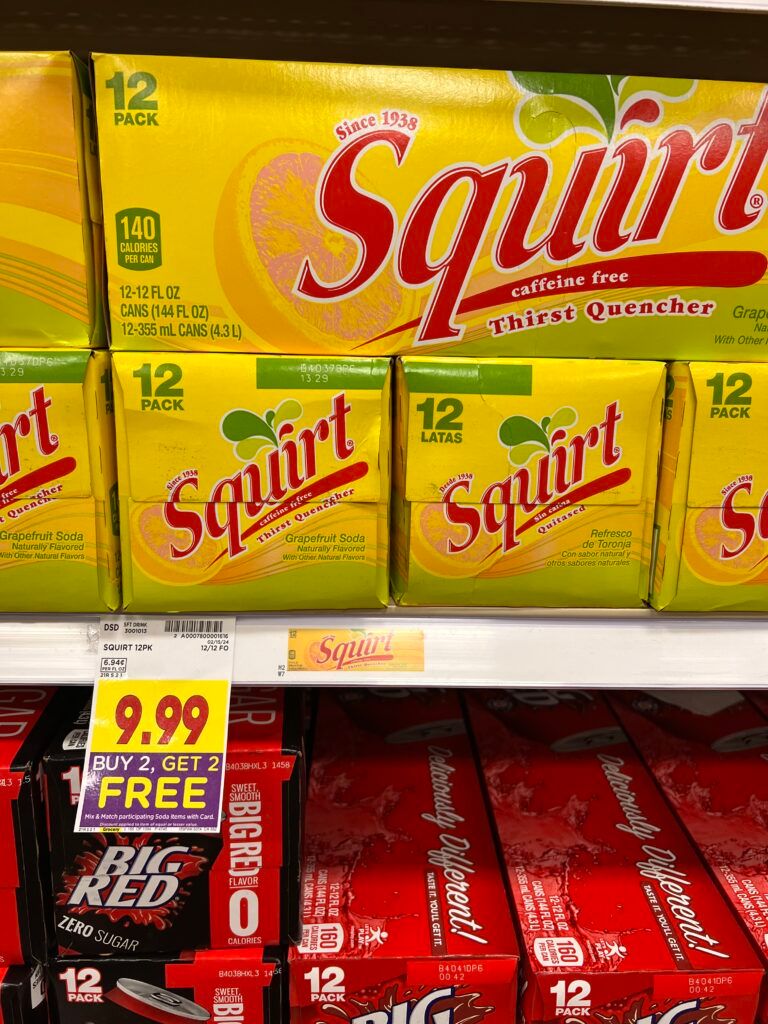 soda kroger shelf image