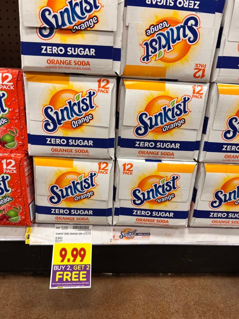 soda kroger shelf image