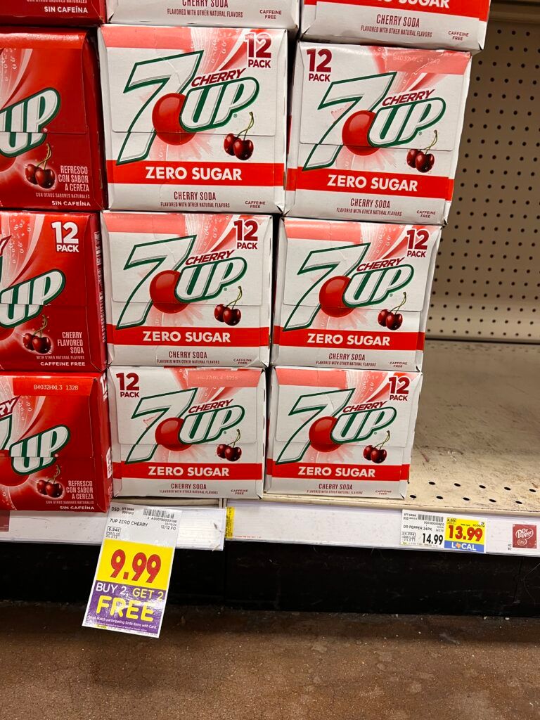 soda kroger shelf image