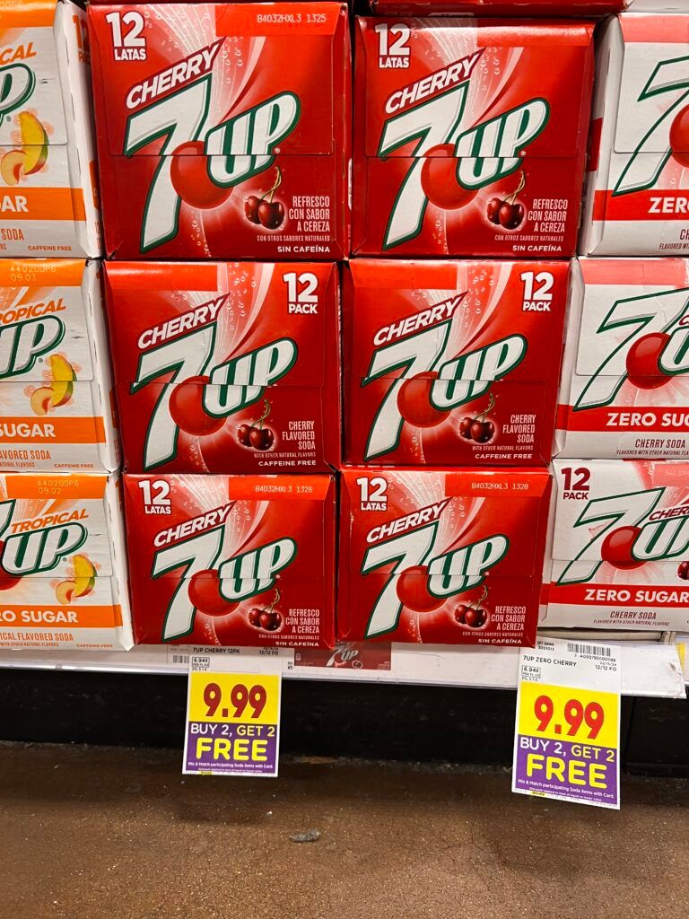 soda kroger shelf image