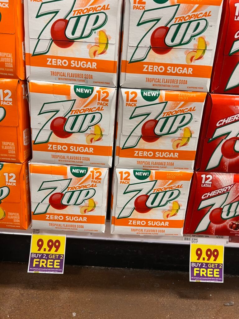 soda kroger shelf image