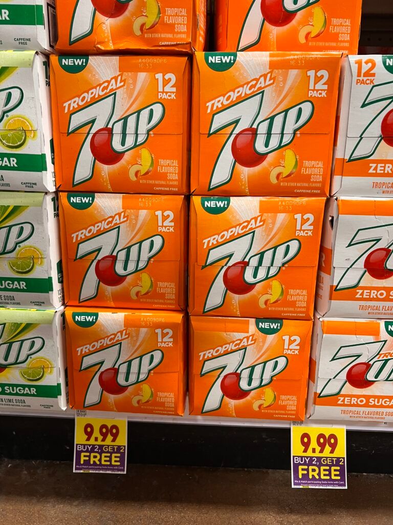 soda kroger shelf image