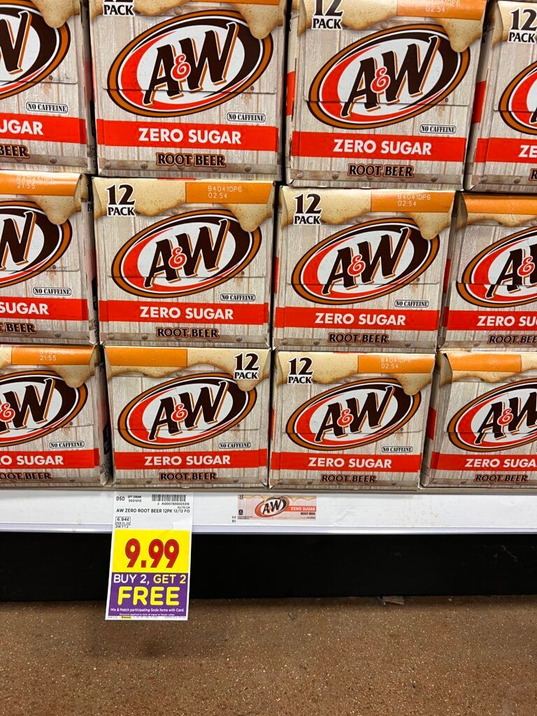 soda kroger shelf image