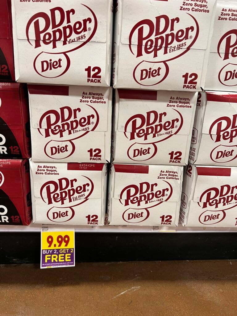 soda kroger shelf image