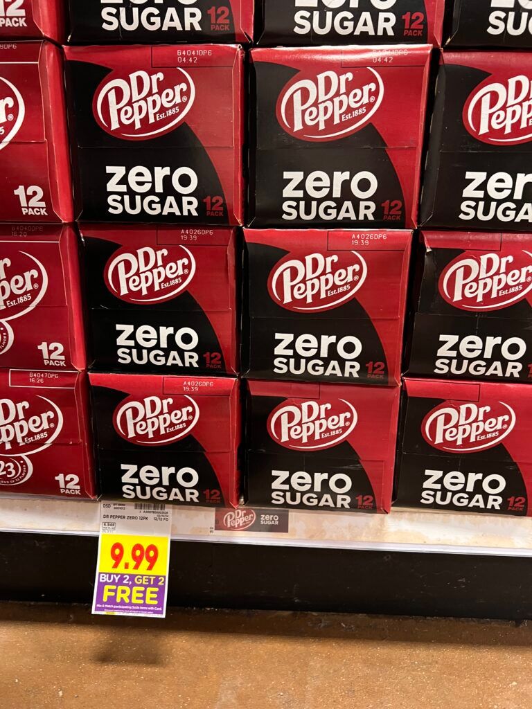 soda kroger shelf image