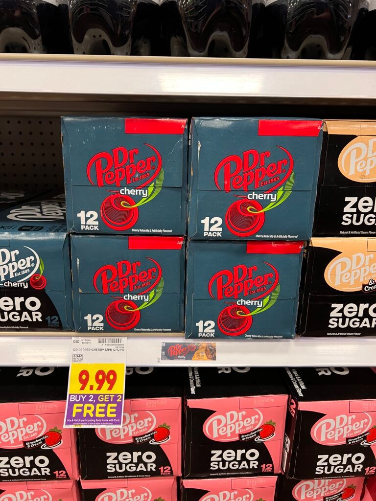 soda kroger shelf image