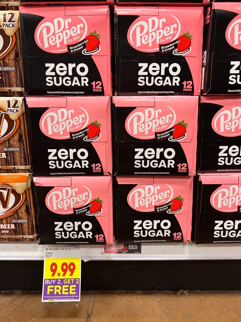 soda kroger shelf image