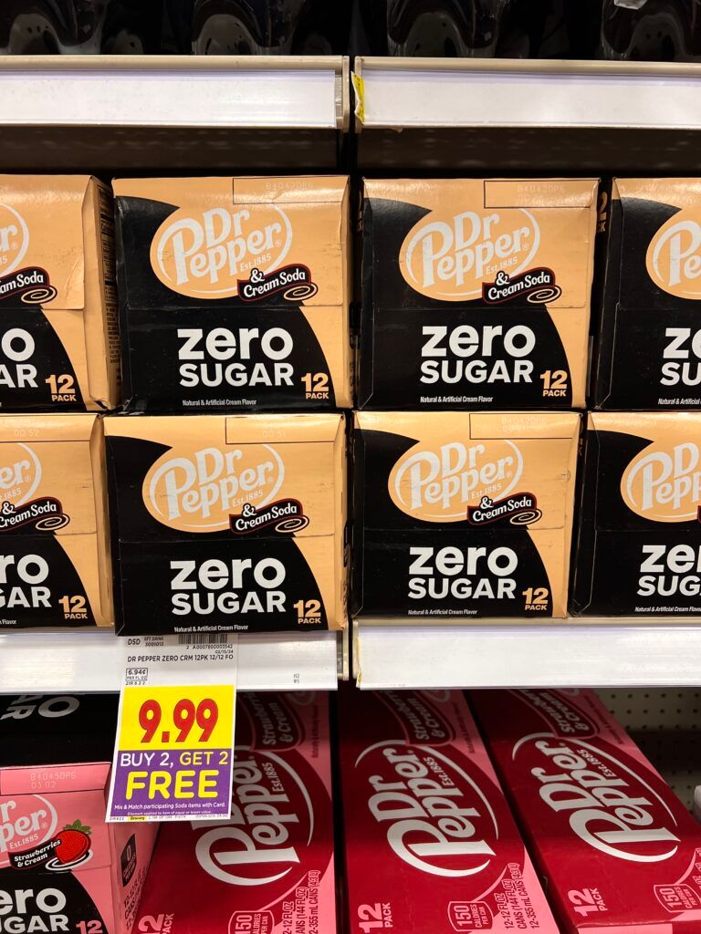 soda kroger shelf image