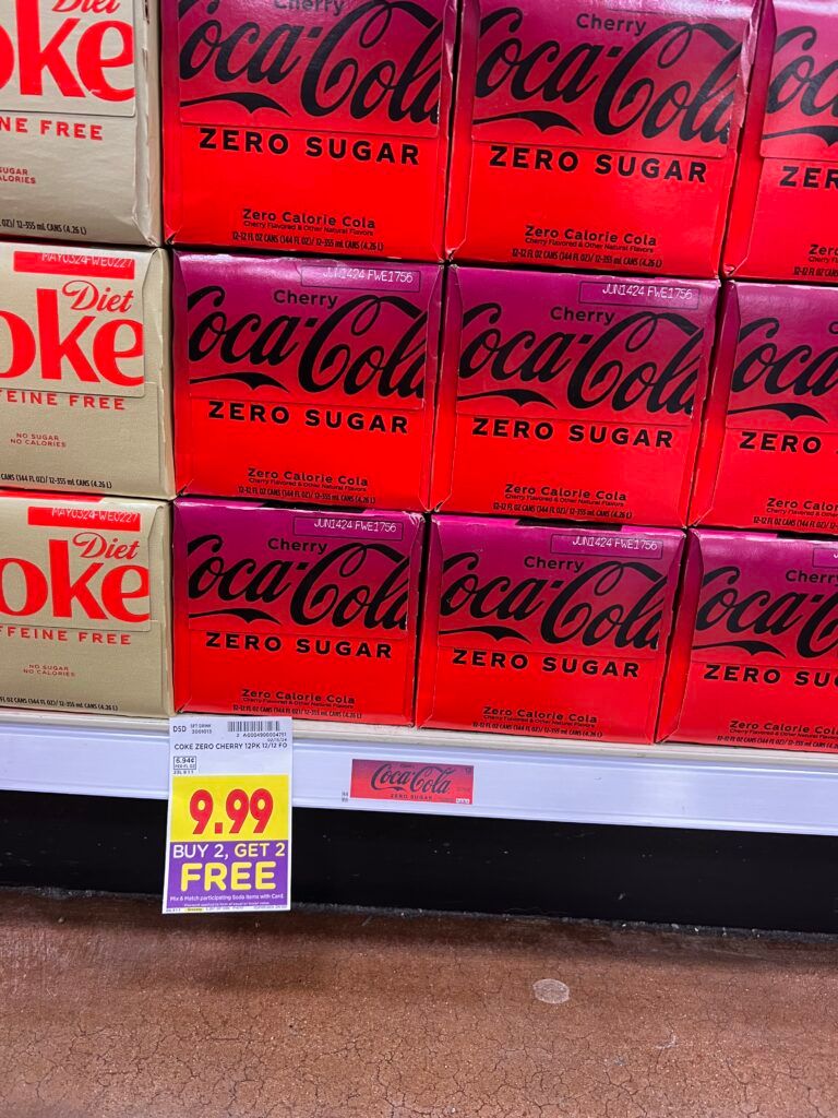 soda kroger shelf image