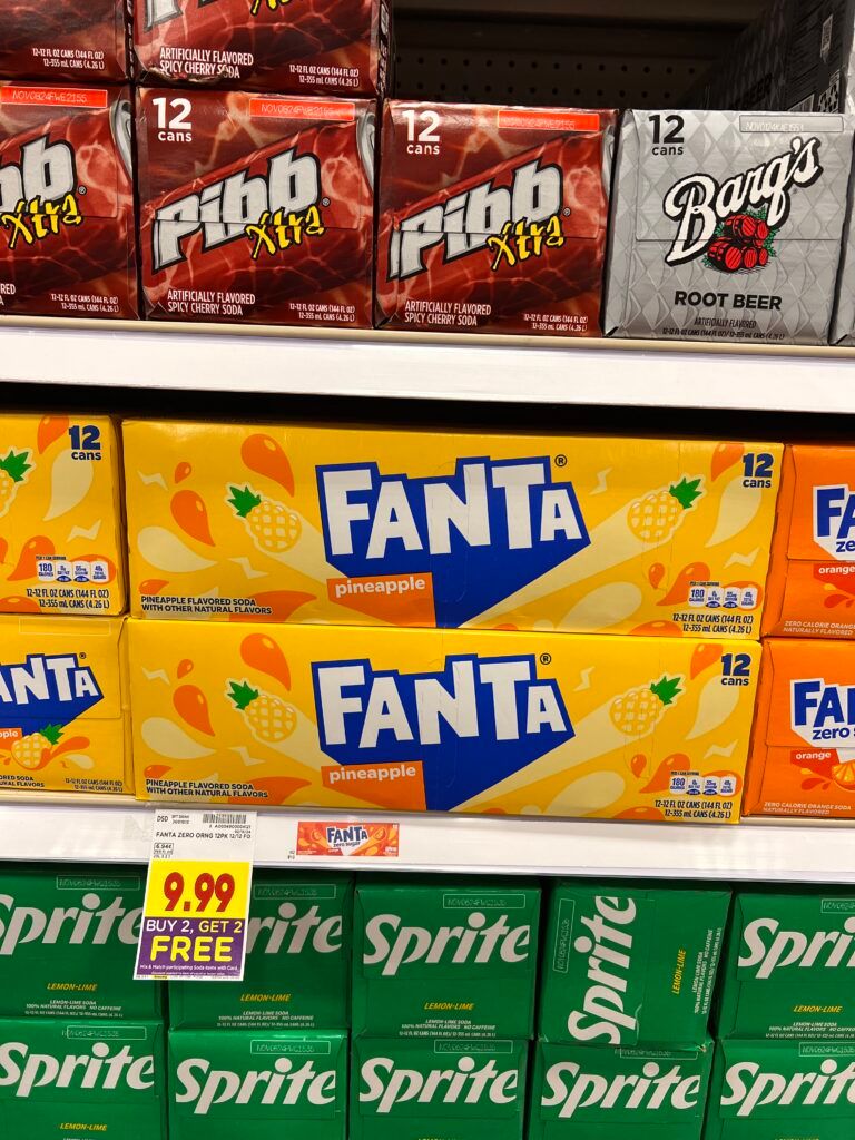 soda kroger shelf image