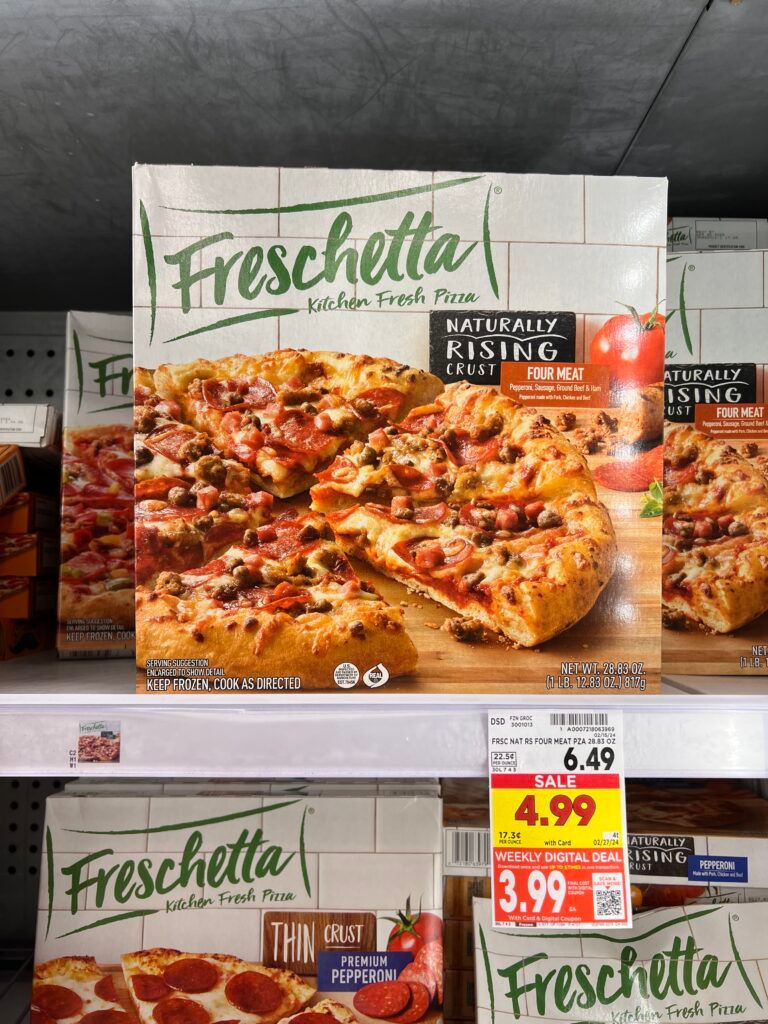 freschetta pizza kroger shelf image