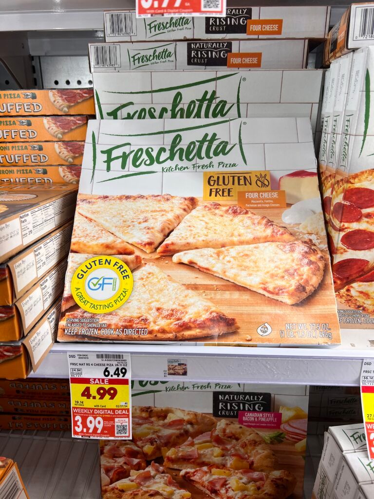 freschetta pizza kroger shelf image