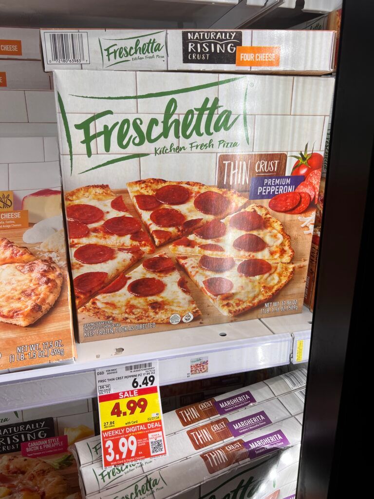 freschetta pizza kroger shelf image