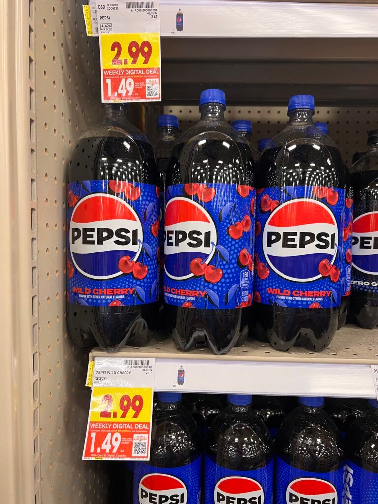 soda kroger shelf image