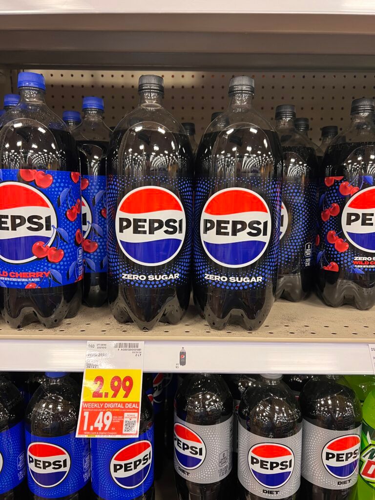 soda kroger shelf image