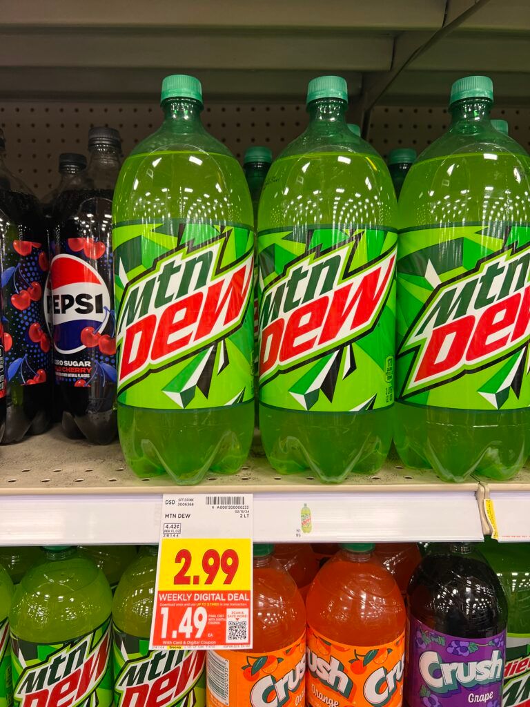 soda kroger shelf image