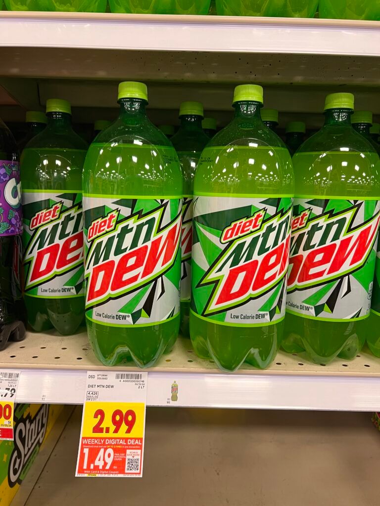 soda kroger shelf image