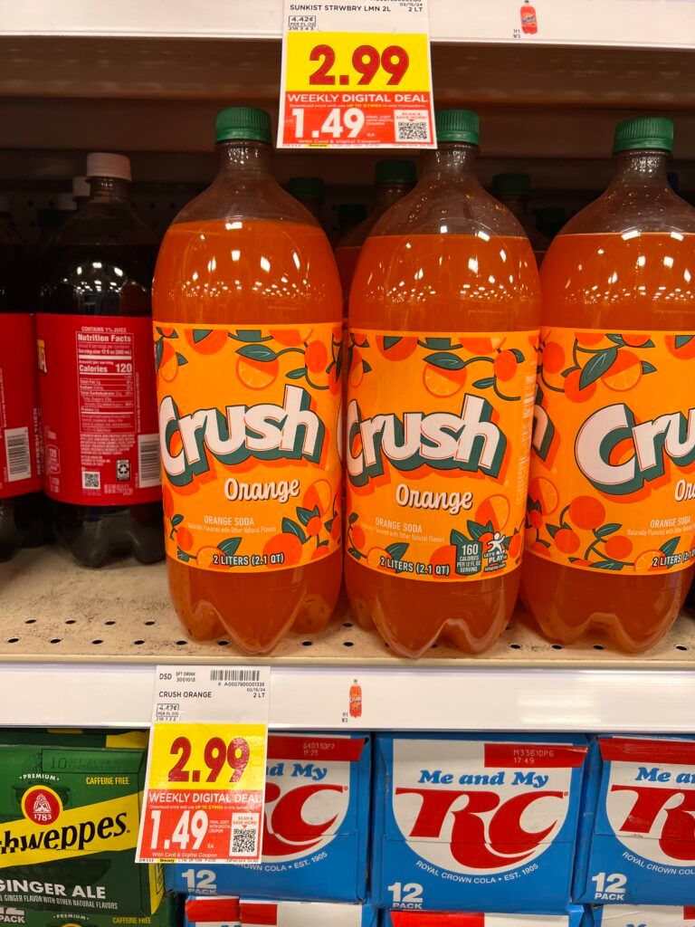 soda kroger shelf image
