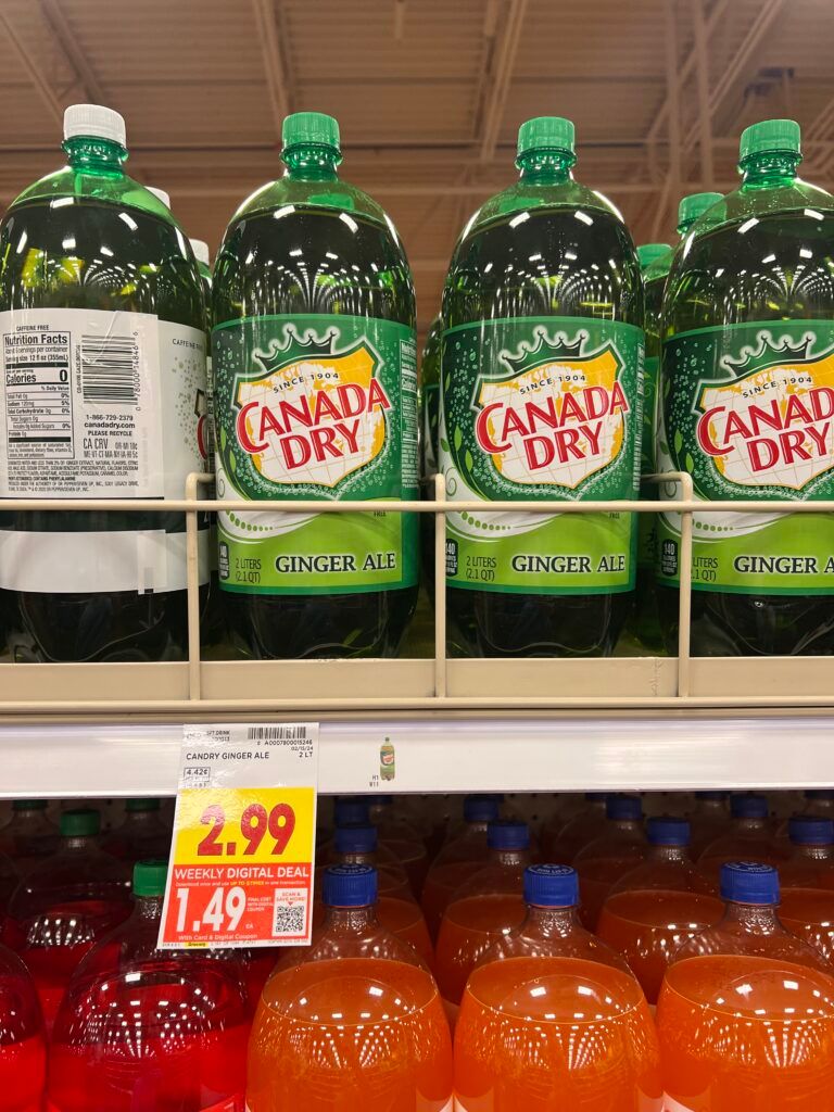 soda kroger shelf image