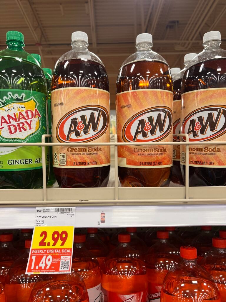 soda kroger shelf image