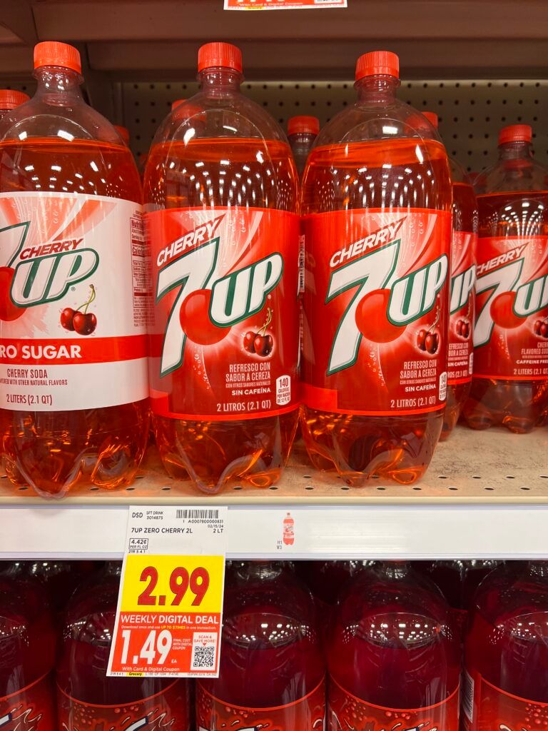 soda kroger shelf image