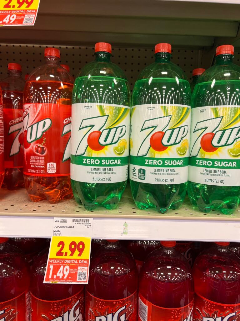 soda kroger shelf image