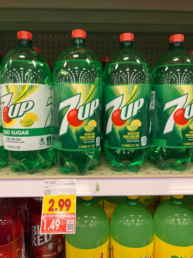soda kroger shelf image