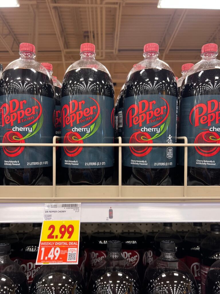soda kroger shelf image