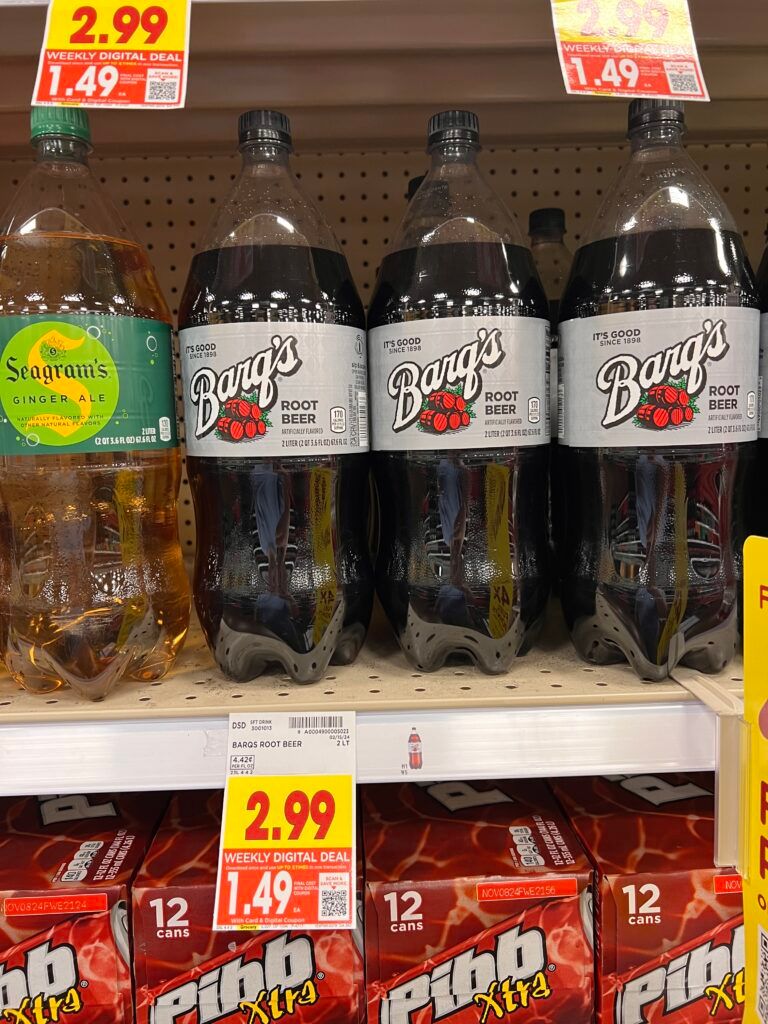 soda kroger shelf image
