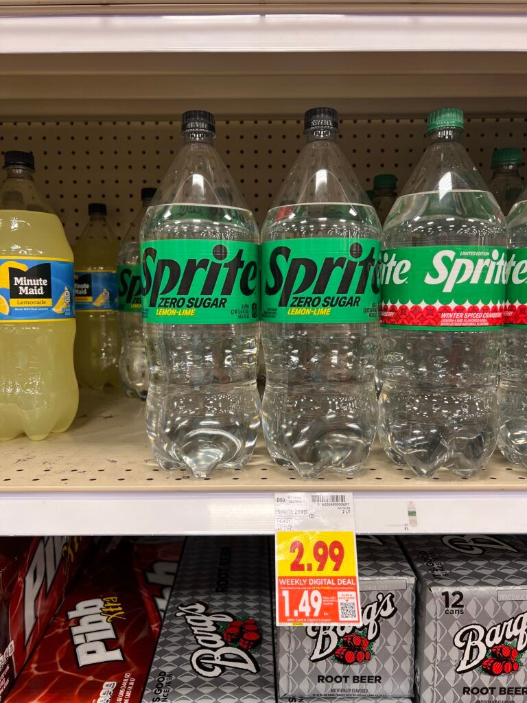 soda kroger shelf image