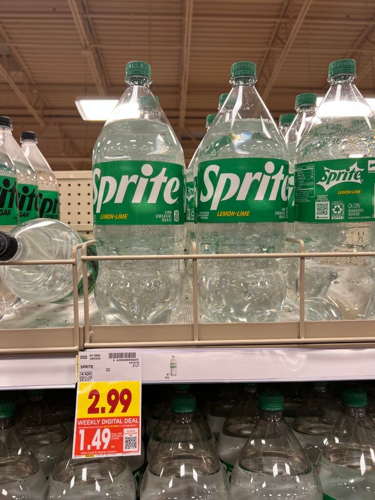 soda kroger shelf image